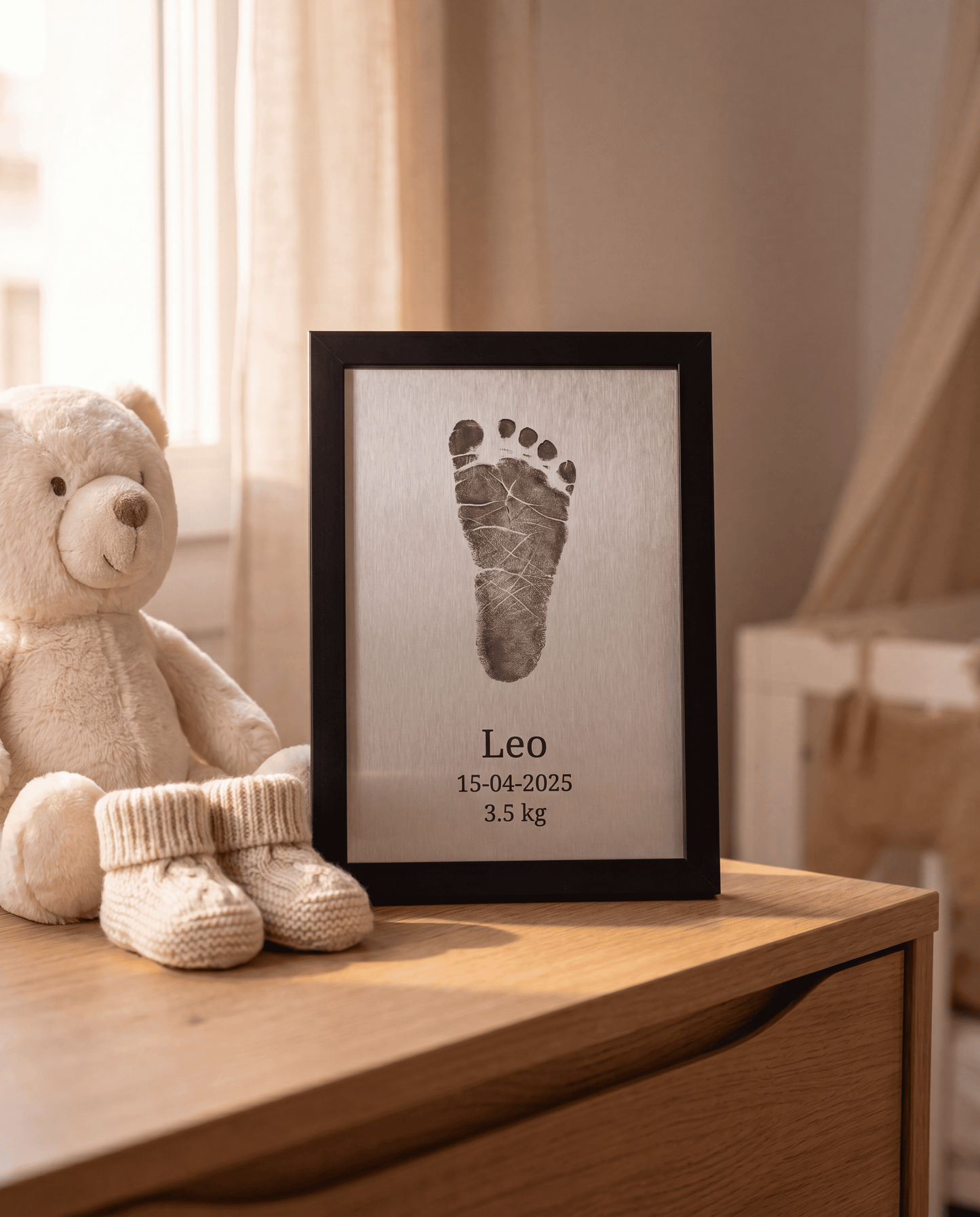 Cuadro de Acero Grabado a Láser · Personalizado MemorLux