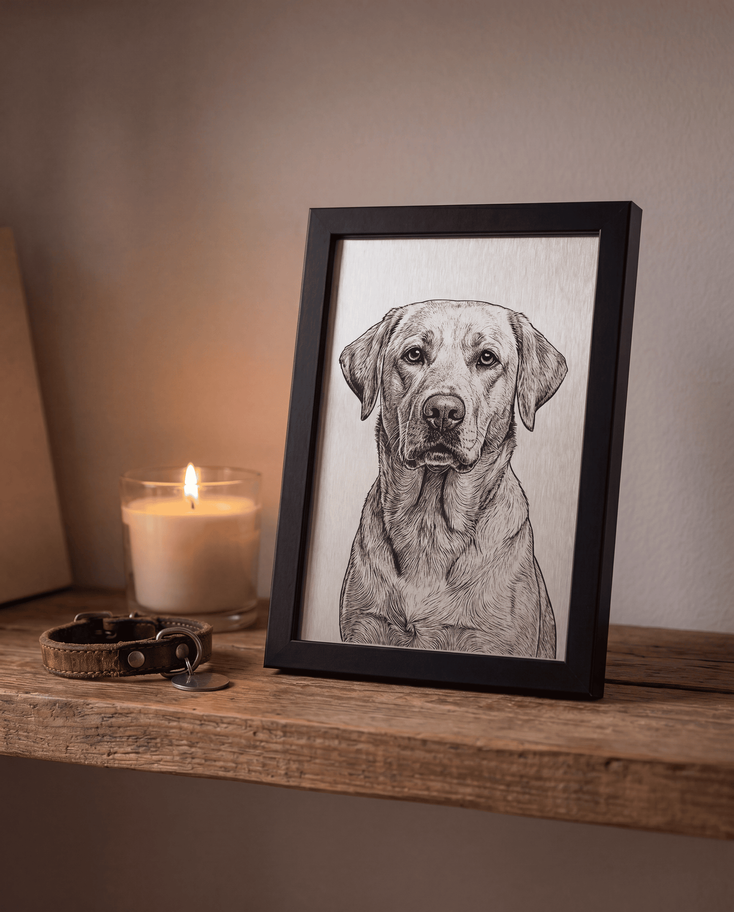 Cuadro de Acero Grabado a Láser · Personalizado MemorLux